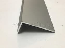 Угол анодированный 50х20х2 (3,0 м), цвет серебро